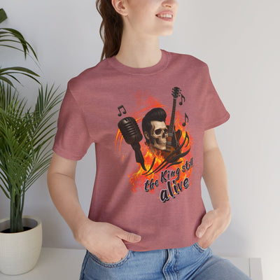 Music Vibes Unisex Jersey Tee - 'The King Still Alive' Graphic T-Shirt