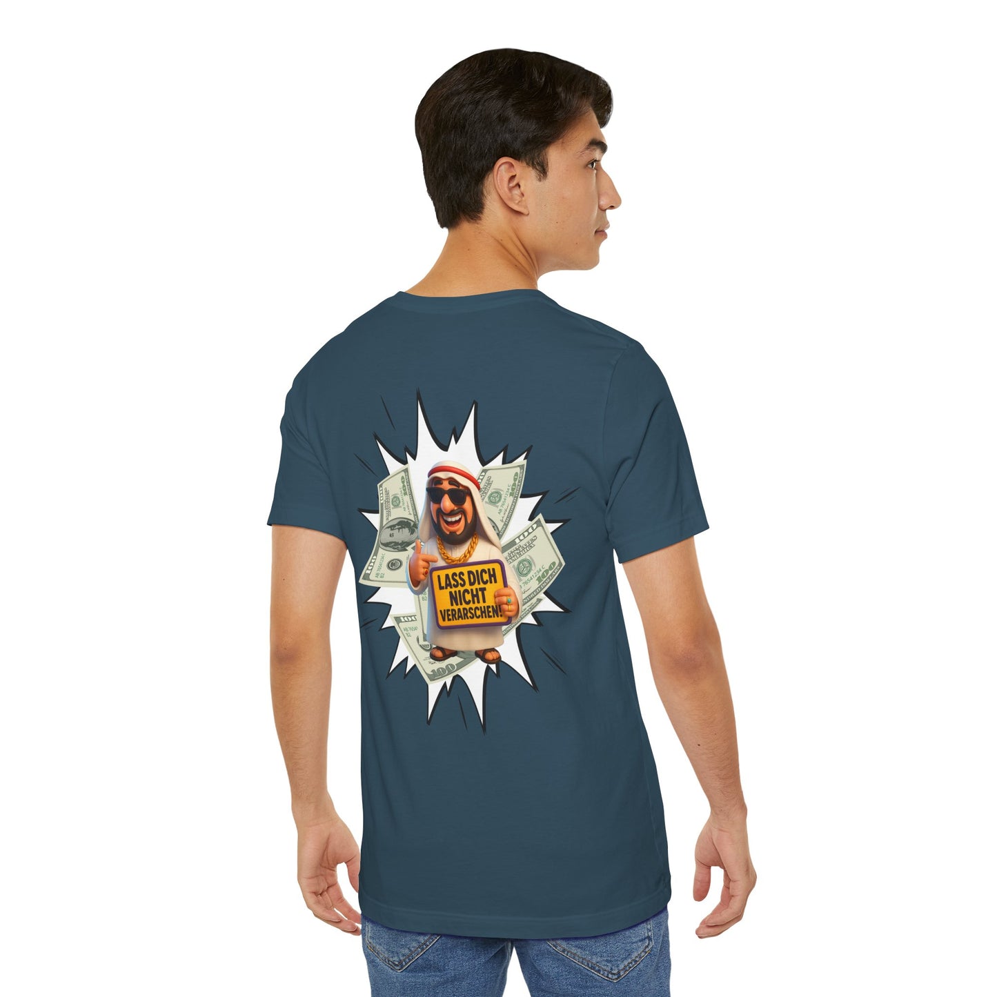 Bitcoins Dubai - Rosarote Welt - lass dich nicht verarschen T - Shirt