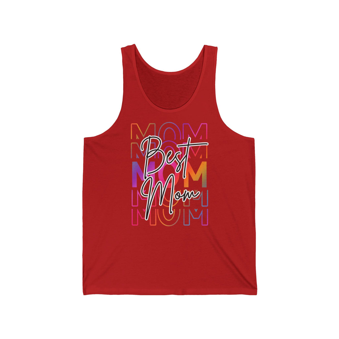 Best Mom Jersey Tank