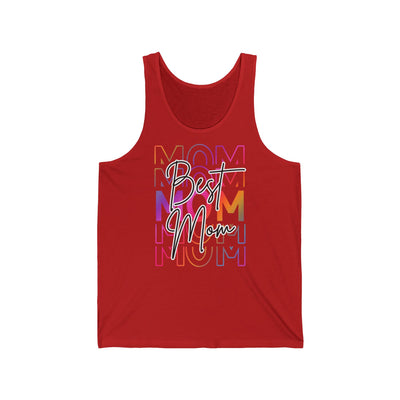 Best Mom Jersey Tank