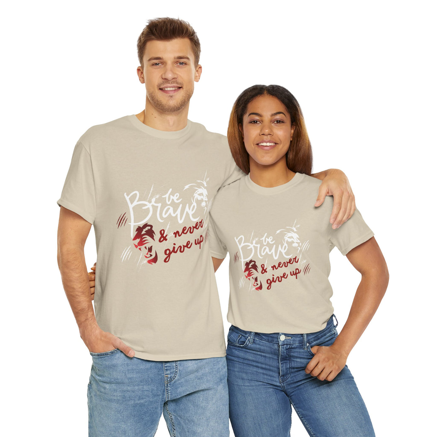 Motivational Unisex Shirt - &amp; Never Give Up