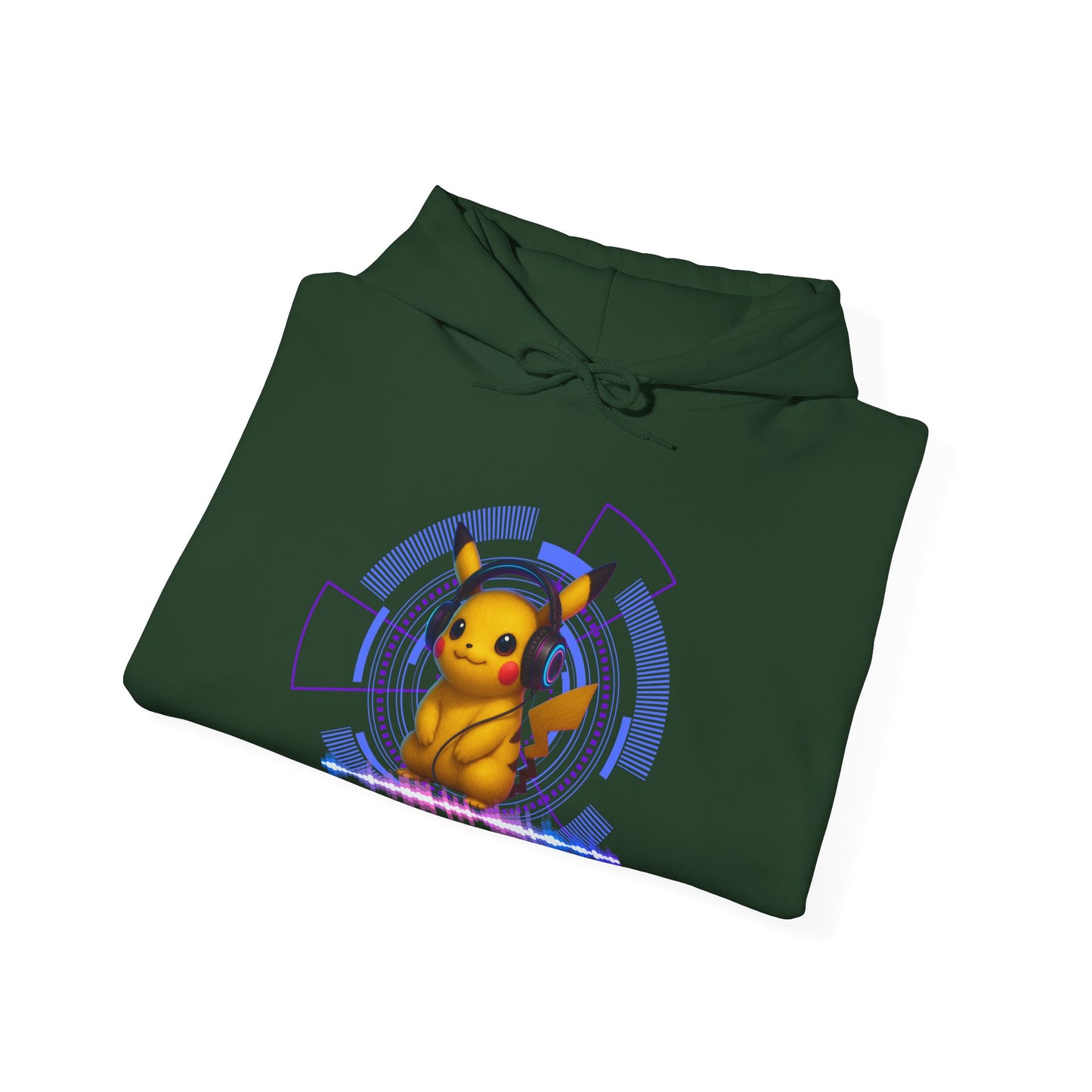 Rave Hoddie, Live Love Rave - Techno - Pokemon