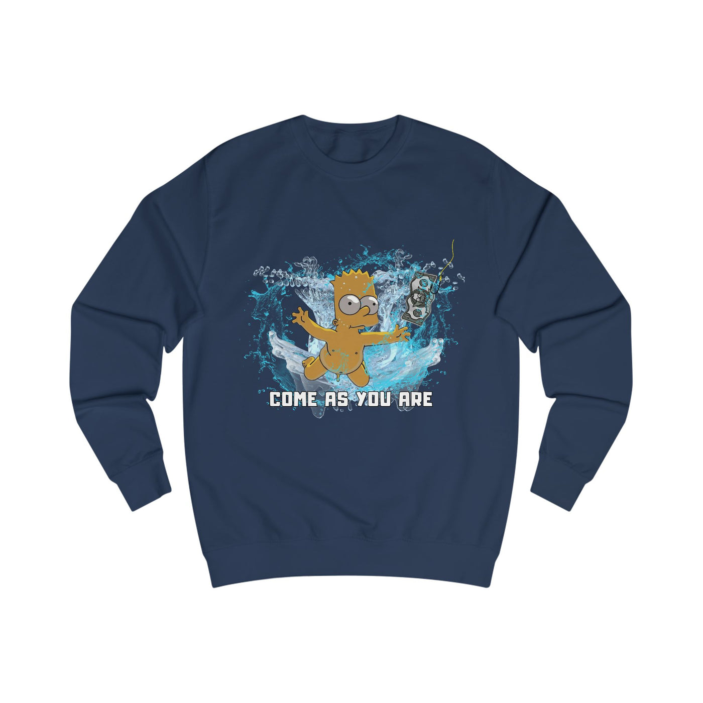 Sweatshirt Bart - Come as you are -