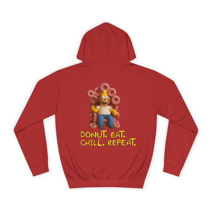 Funny Donut Lover Hoodie, Unisex College Hoodie, The Simpsons