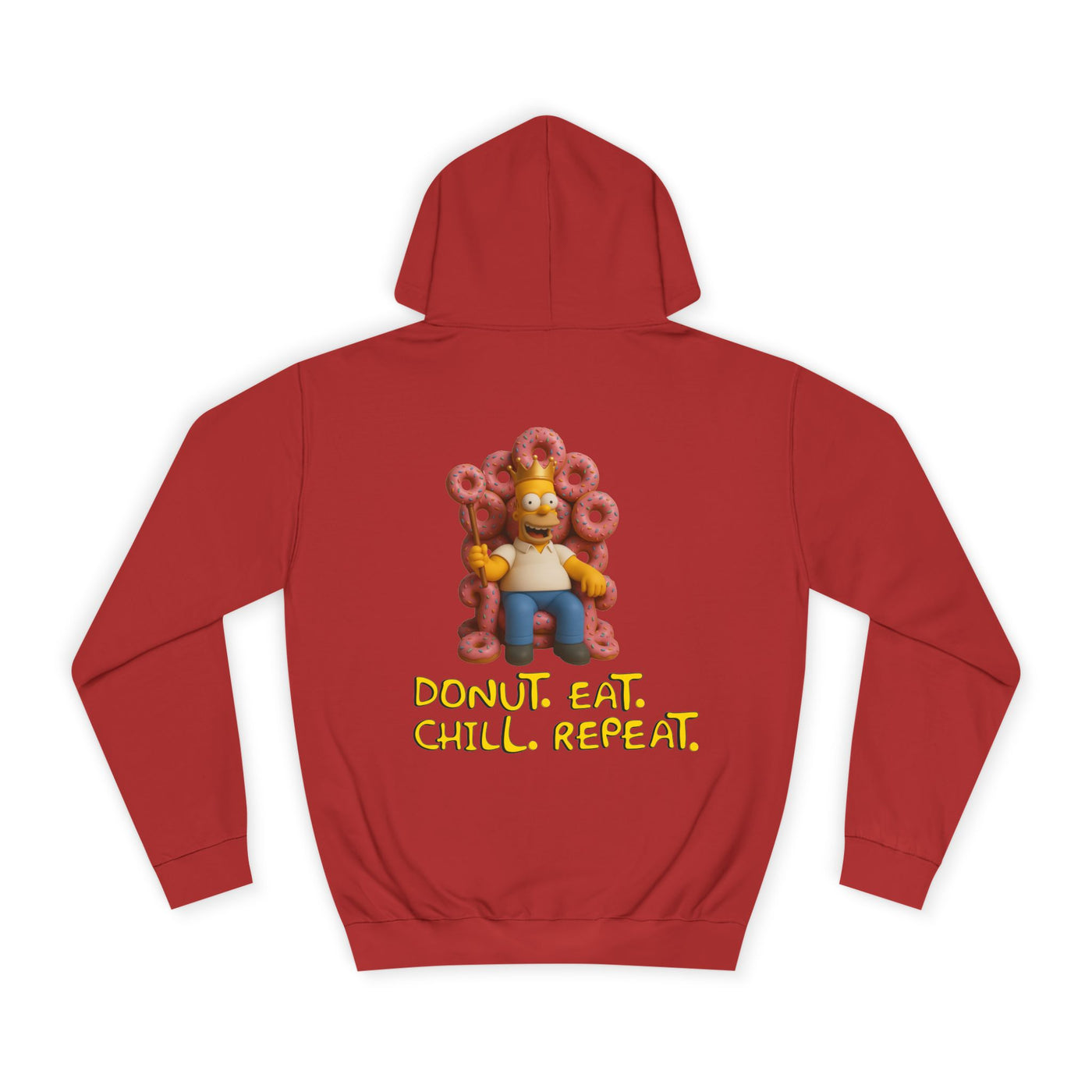 Funny Donut Lover Hoodie, Unisex College Hoodie, The Simpsons