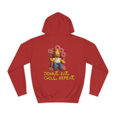 Funny Donut Lover Hoodie, Unisex College Hoodie, The Simpsons
