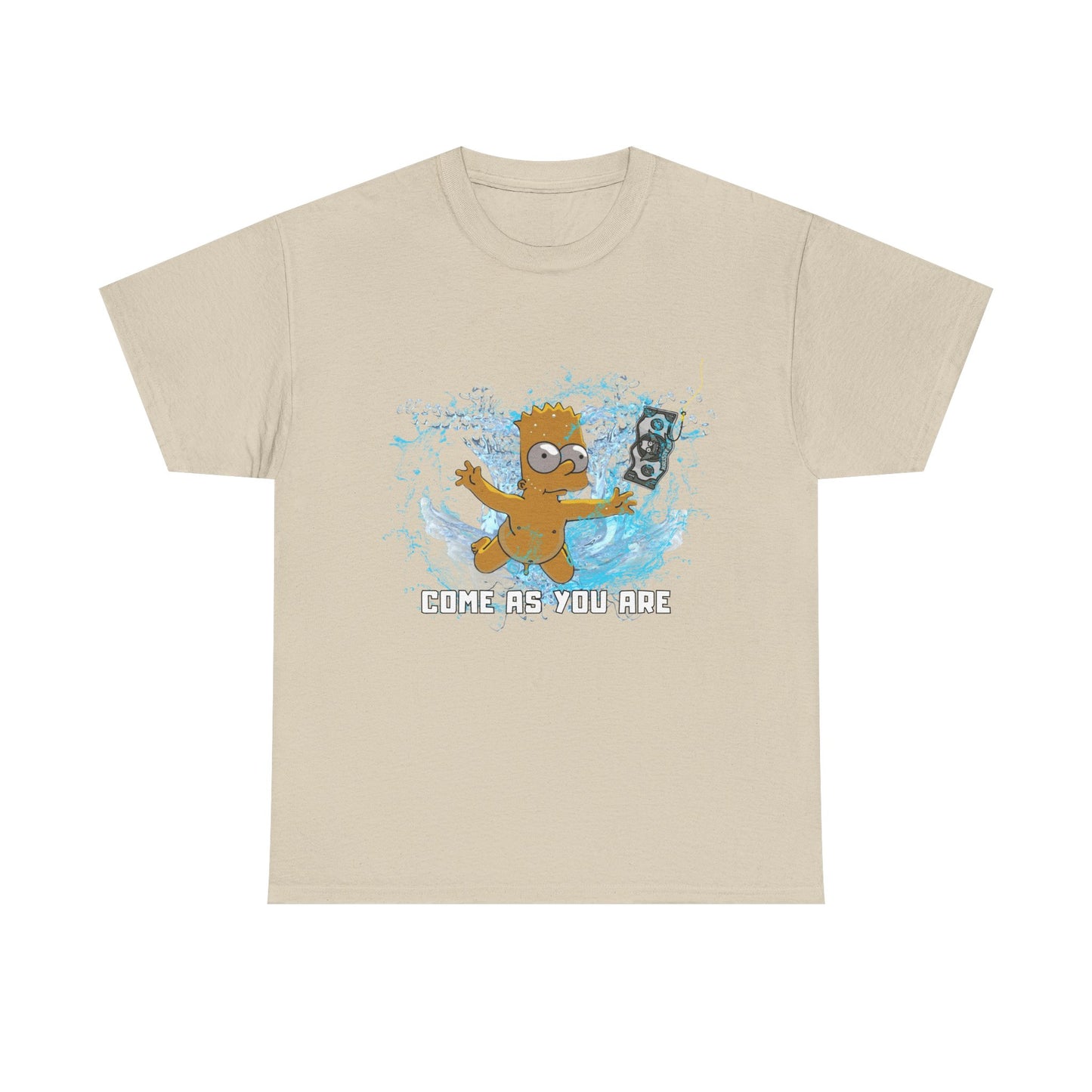 Come As You Are Unisex Shirt Bart Simpson