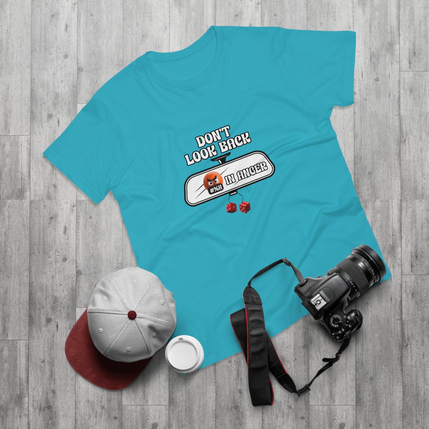 Don't Look Back in Anger Men's T-Shirt, Motivational