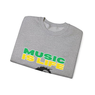 Music Is Life Bob Raggae Sweatshirt