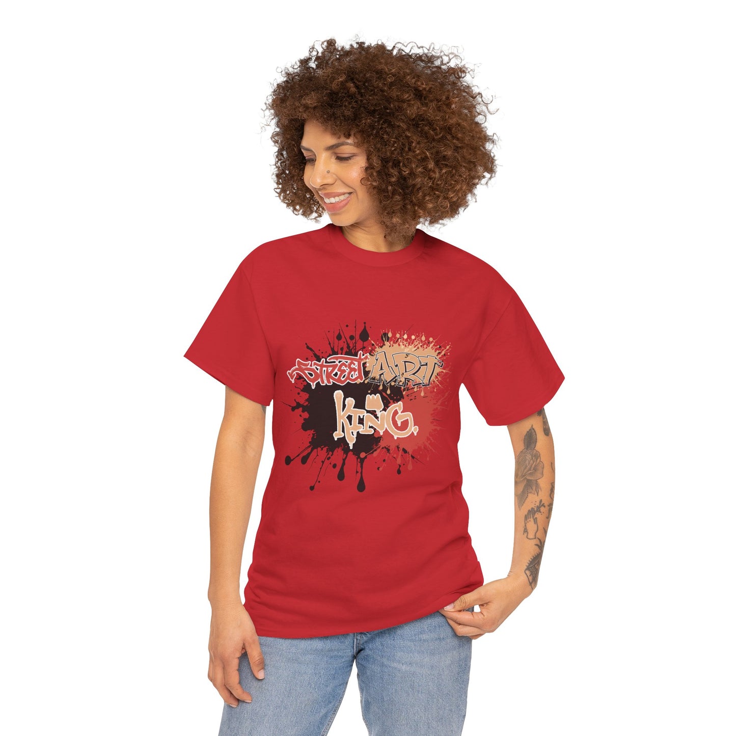 Urban Street Art Tee, Graphic T-Shirt, Casual Wear, Artistic Gift, Street Style Top, Hip-Hop Fashion Shirt Unisex - Graffiti