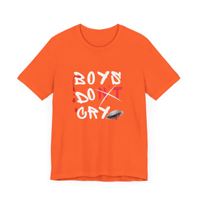 Boys Don't Cry for Men, Casual T-shirt