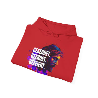 Jesus Colorful - with saying Blessed- Grounded - Celebrated