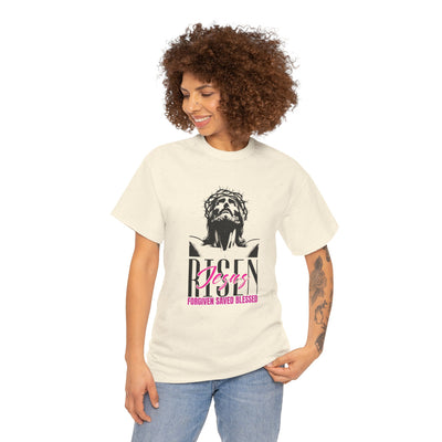 Jesus "Risen" Faith-Based Christian T-Shirt