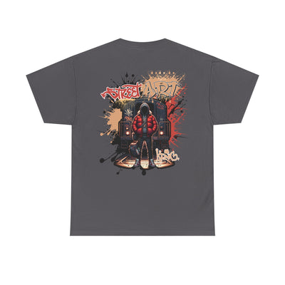 Urban Street Art Tee, Graphic T-Shirt, Casual Wear, Artistic Gift, Street Style Top, Hip-Hop Fashion Shirt Unisex - Graffiti