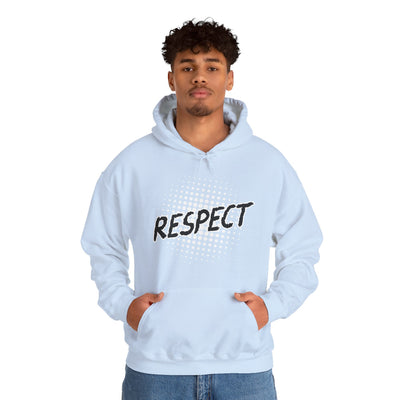 Respect Unisex Hooded Sweatshirt, Streetwear Hoodie