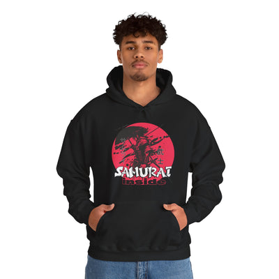 Samurai Inspired Hoodie, Cozy Streetwear,