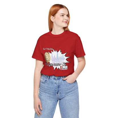 Bitcoins Dubai - Rosarote Welt - lass dich nicht verarschen T - Shirt
