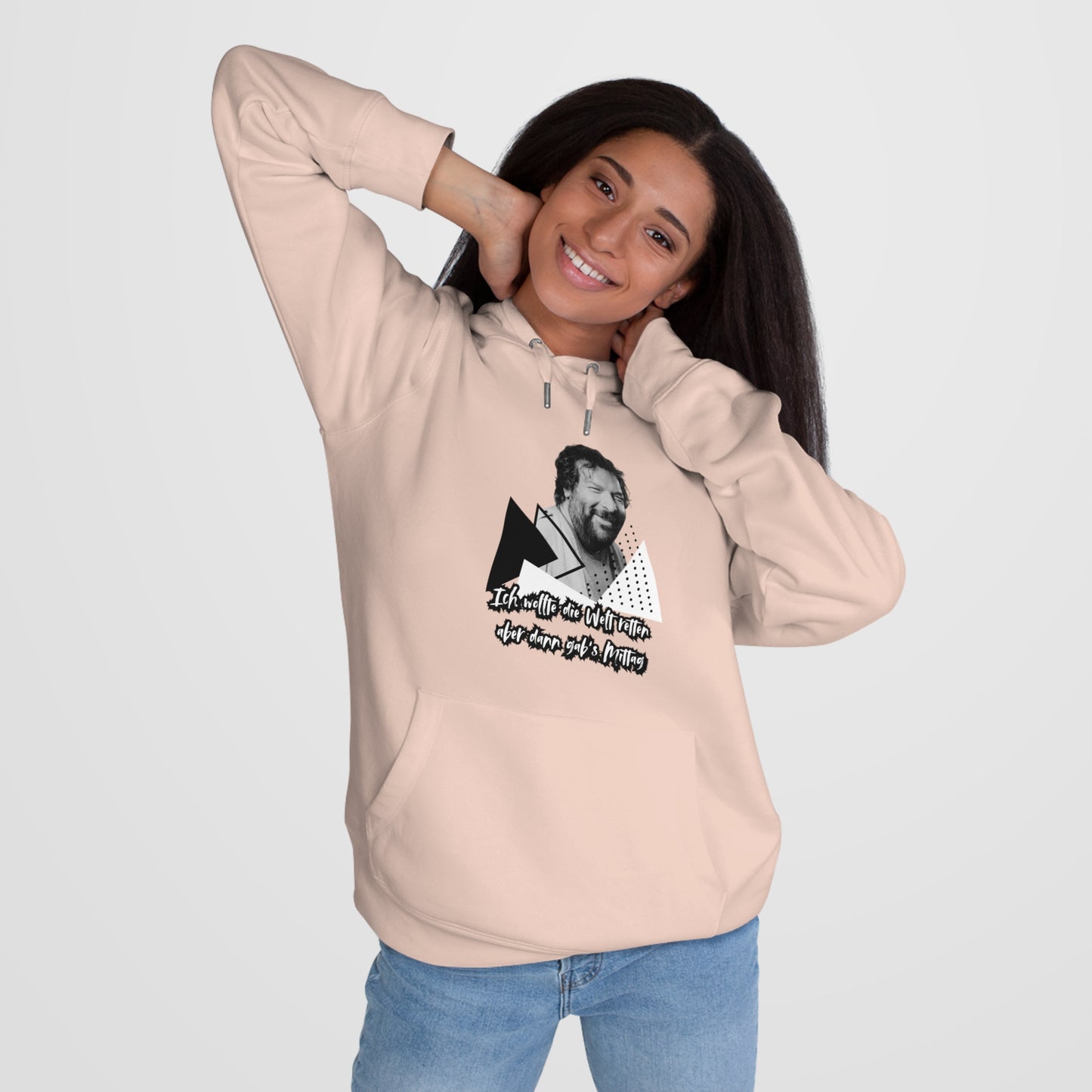 Hoodie Bud Spencer - I wanted to save the world and then...