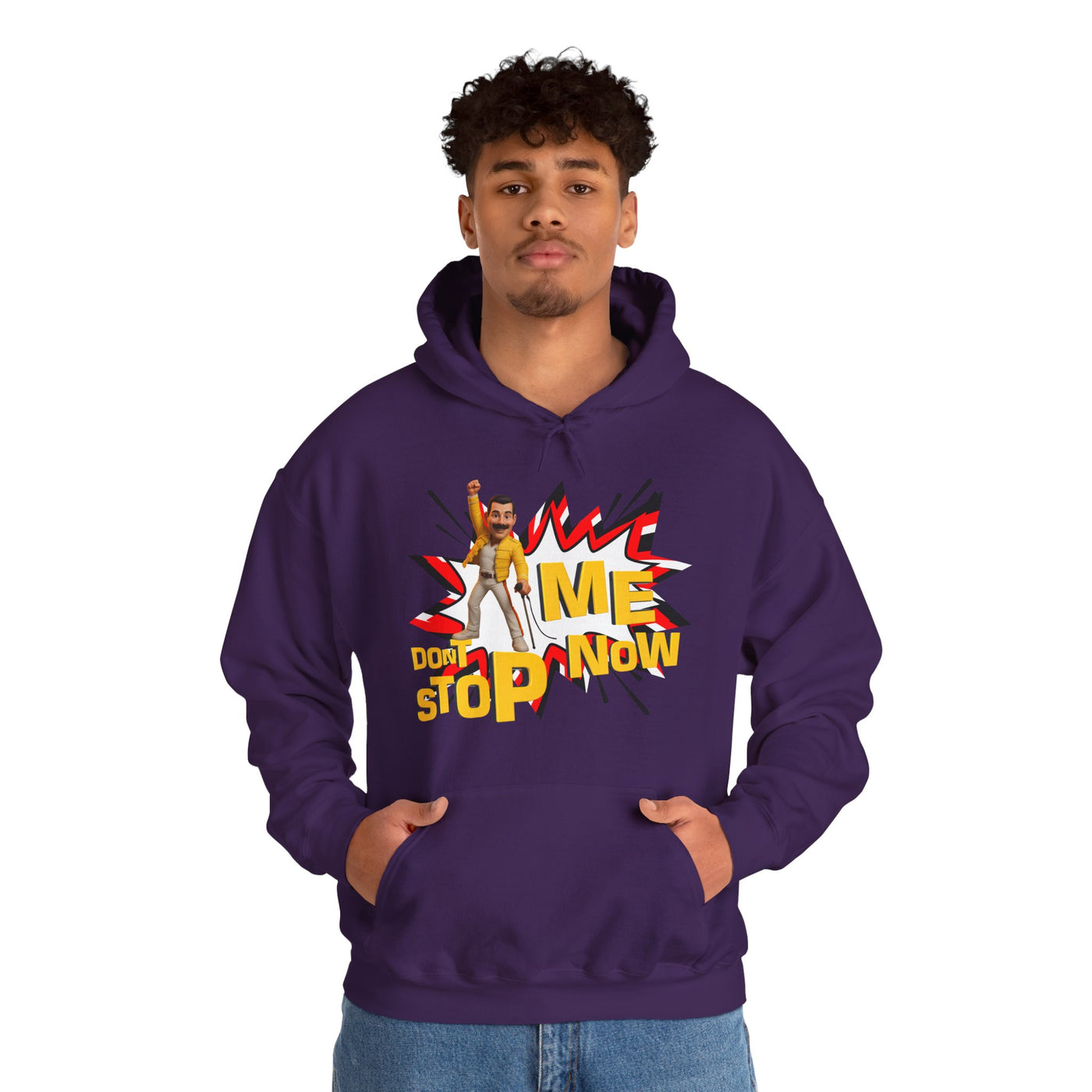Freddie Hoodie, Unisex Sweatshirt for Music Lovers