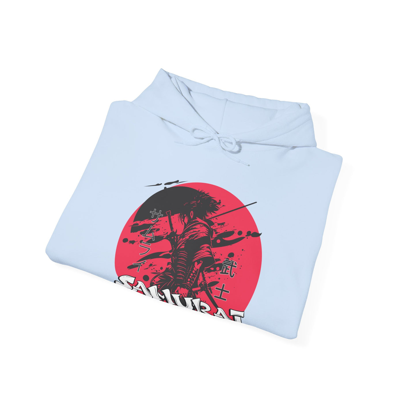 Samurai Inspired Hoodie, Cozy Streetwear,