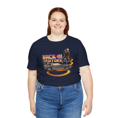 Retro Back to the Future Tee - Unisex Short Sleeve Shirt
