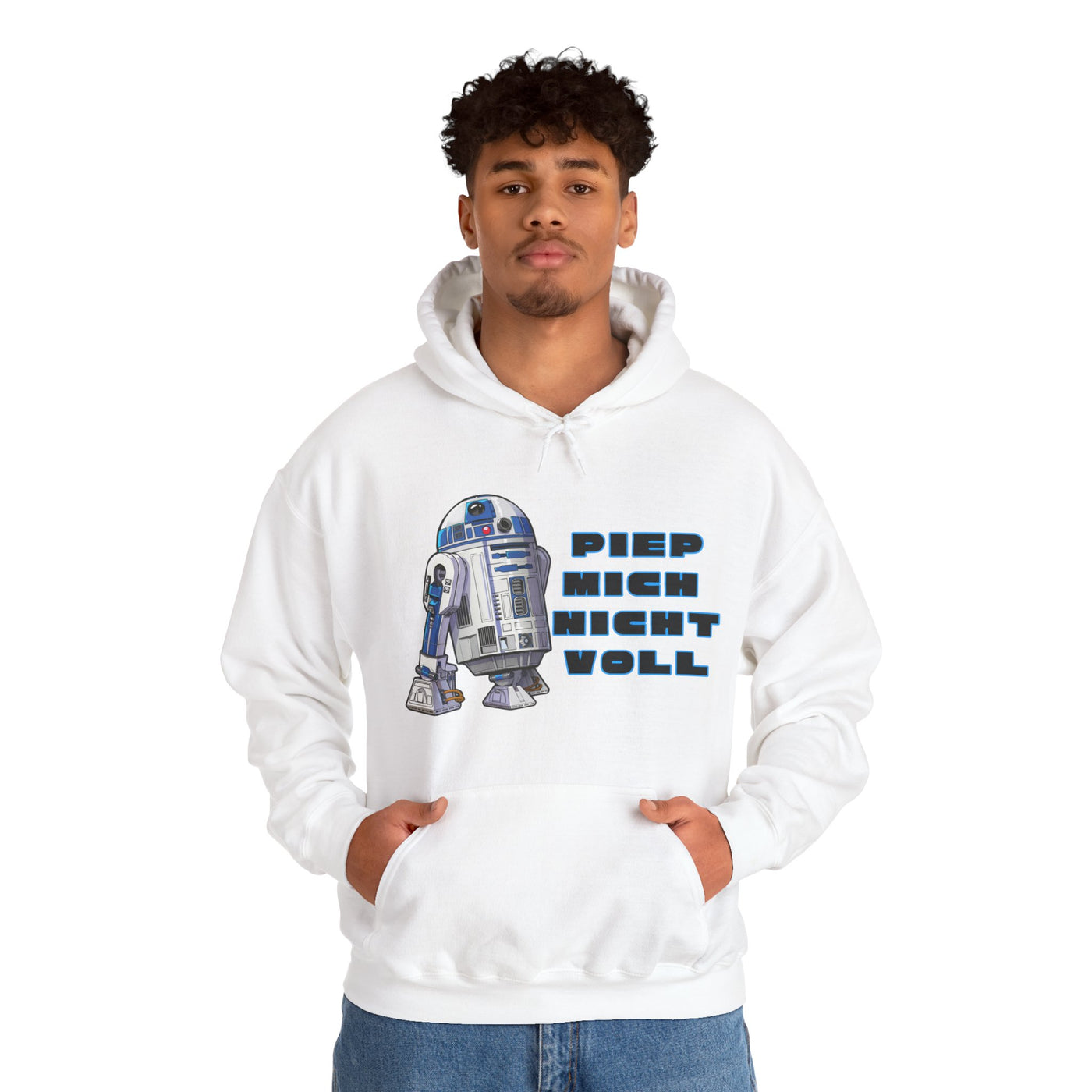 R2-D2 Graphic Hoodie - "Piep mich nicht voll"