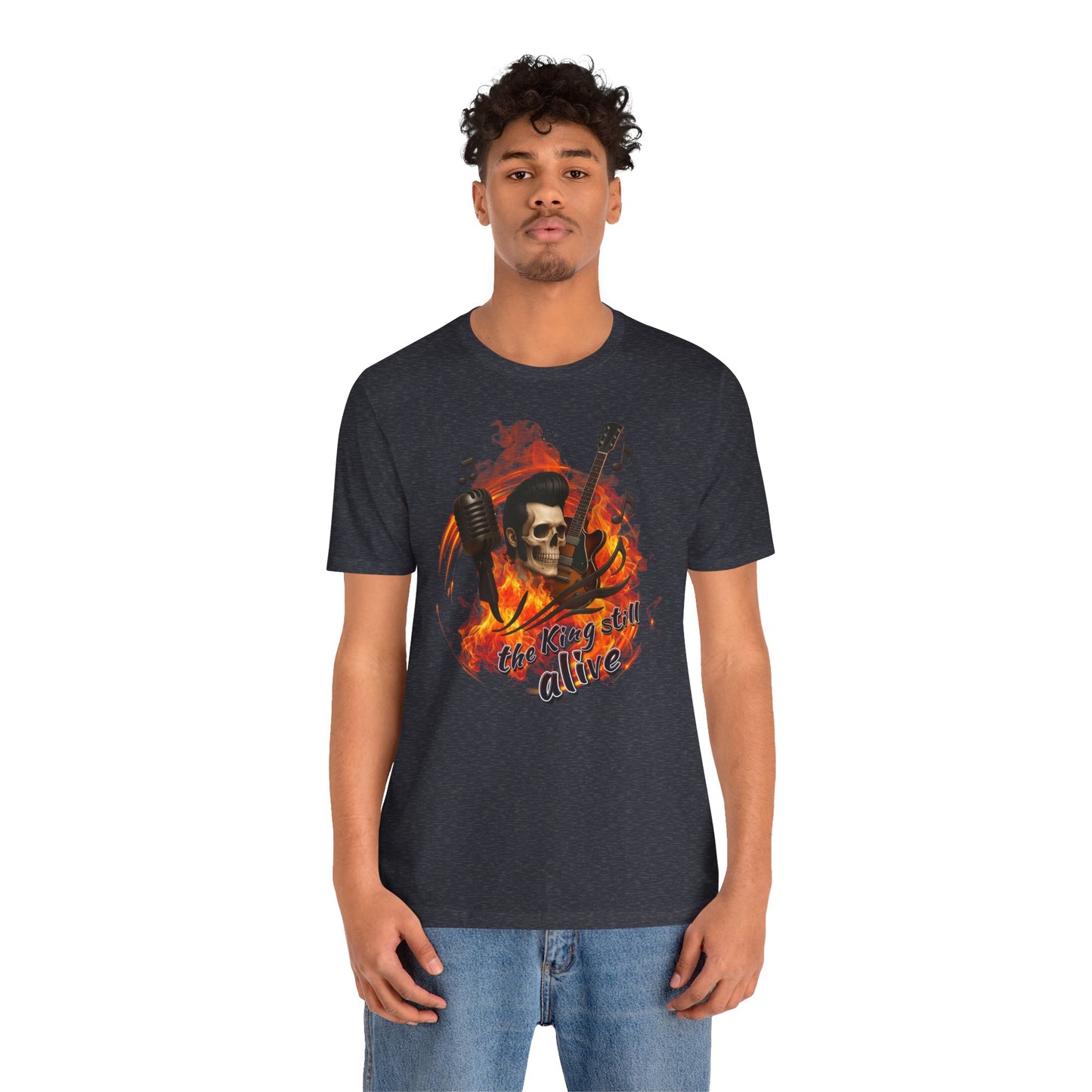 Music Vibes Unisex Jersey Tee - 'The King Still Alive' Graphic T-Shirt