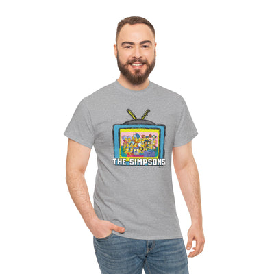 The Simpsons Unisex Heavy Cotton Shirt