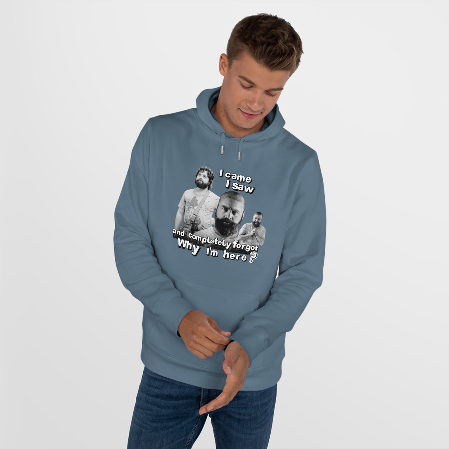 I cam- saw- and forgot why I am here - Alan Garner Hoodie for Men