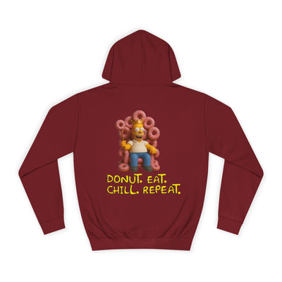 Funny Donut Lover Hoodie, Unisex College Hoodie, The Simpsons