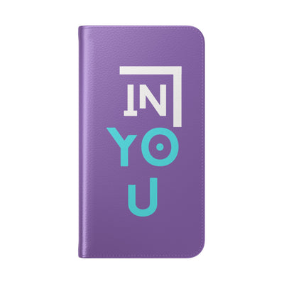 Handyhülle - inspirational Flip Case - 'Believe in You' Phone Cover