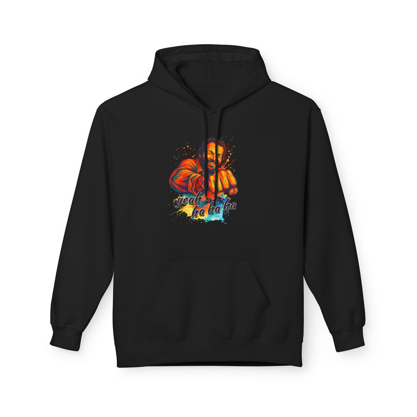 Bud Spencer Unisex Hoodie with 'Yeah Hahaha' Design
