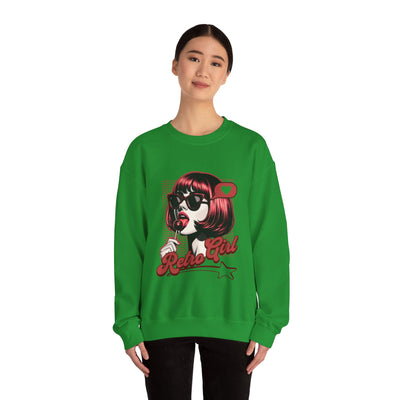 Retrogirl  Pop Art Women's Sweatshirt