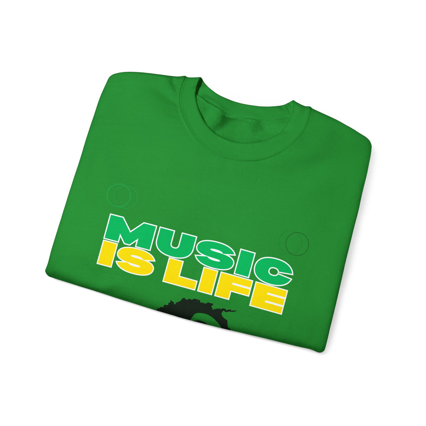 Music Is Life Bob Raggae Sweatshirt