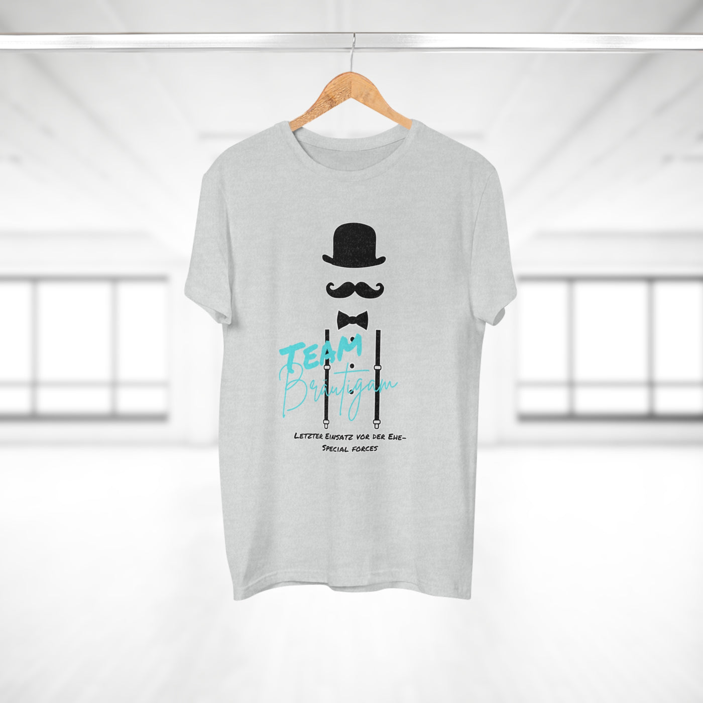 Team Bride Men's Groom "We celebrate the fairytale"