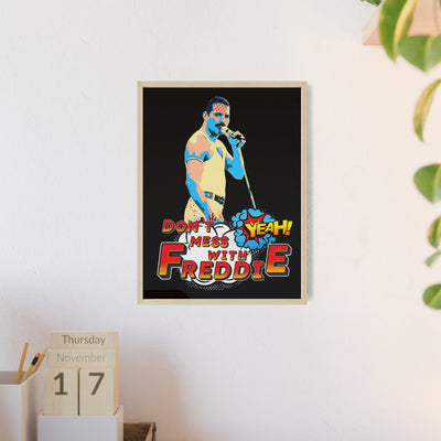 Poster Freddie Music Rockstar