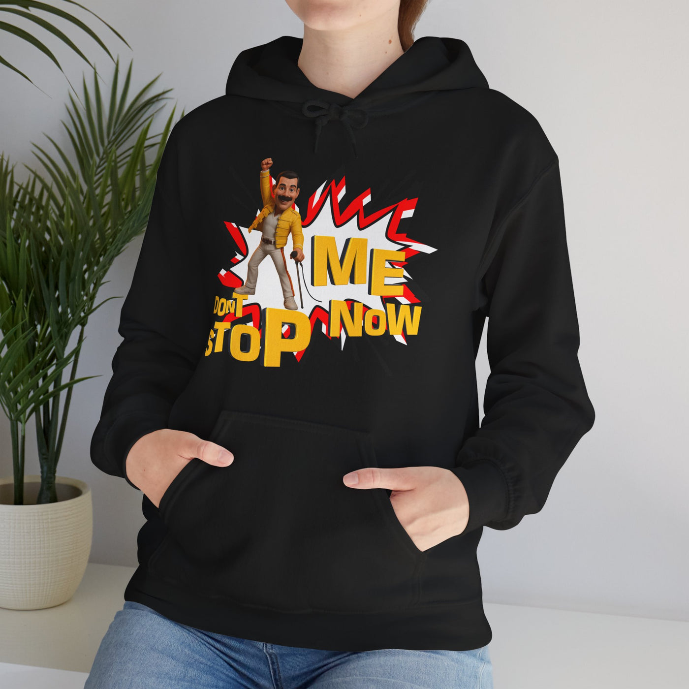 Freddie Hoodie, Unisex Sweatshirt for Music Lovers