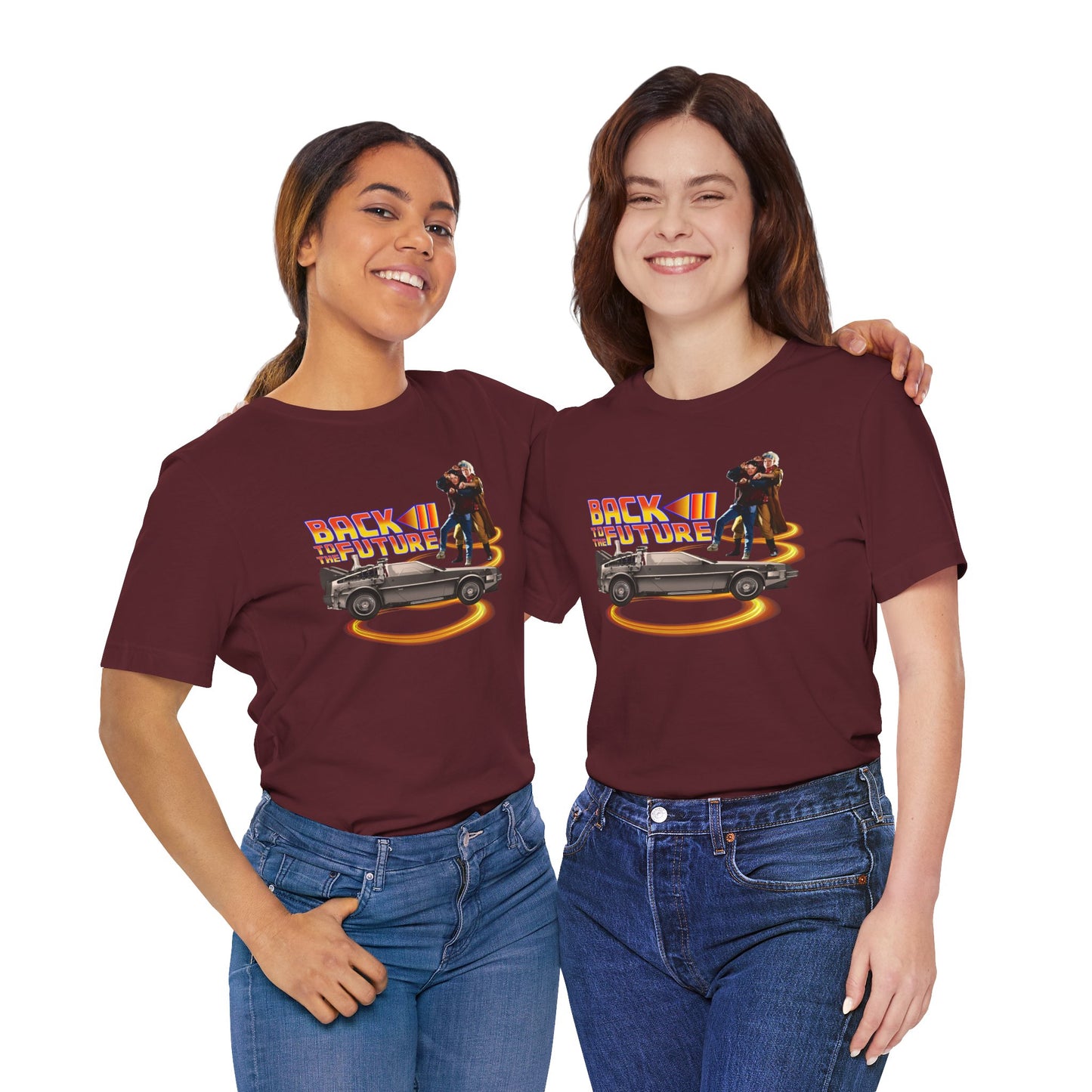 Retro Back to the Future Tee - Unisex Short Sleeve Shirt