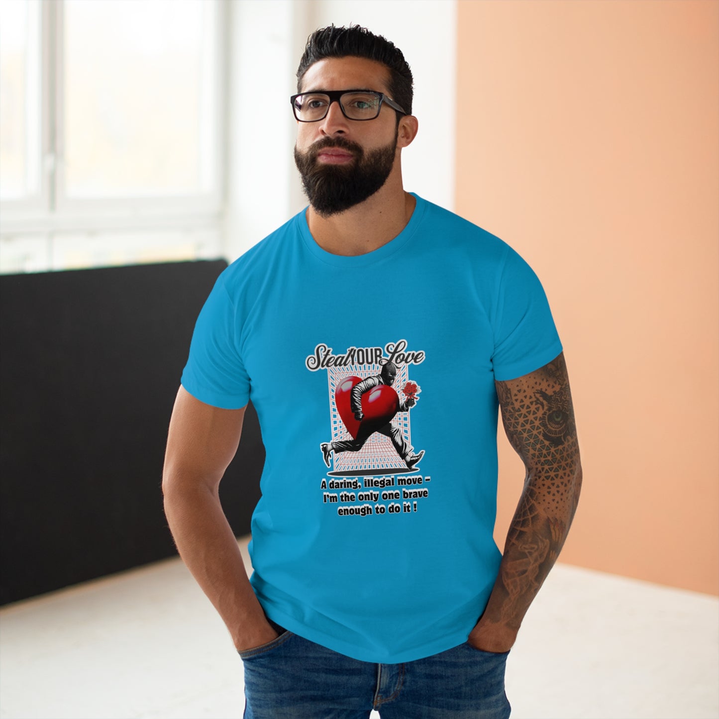 Steal Our Love T-Shirt, Romantic Gift for Him, Funny Relationship Tee, Valentine's Day Surprise, Casual Love Shirt, Unique Couple Merch
