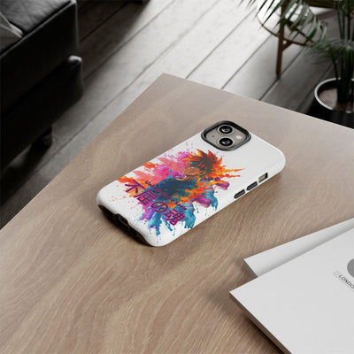 "unbesiegbare Seele" Tough Cases - Colorful Anime Phone Case Handyhülle