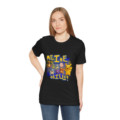 Pokemon Skills Unisex Tee, Fun Casual Shirt