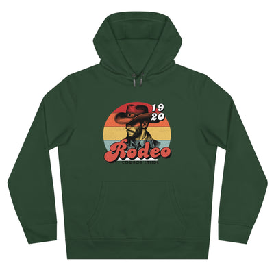 Retro Rodeo King Sweatshirt, Cowboy Hoodie, Western Apparel, Gift for Ranchers, Rodeo Fans, Cozy Hoodie for Men