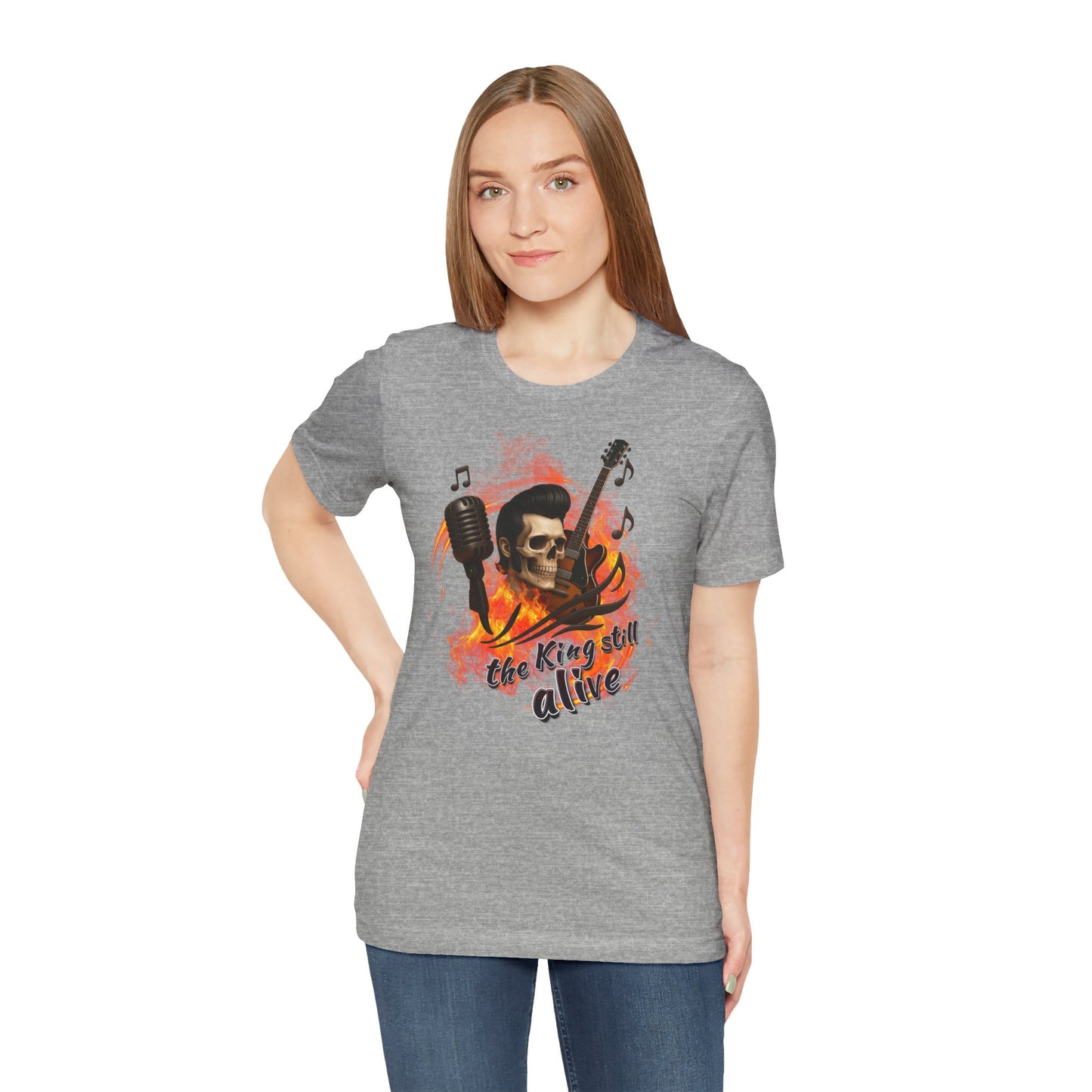 Music Vibes Unisex Jersey Tee - 'The King Still Alive' Graphic T-Shirt