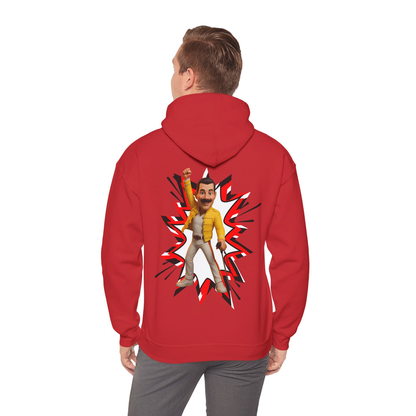 Freddie Hoodie, Unisex Sweatshirt for Music Lovers
