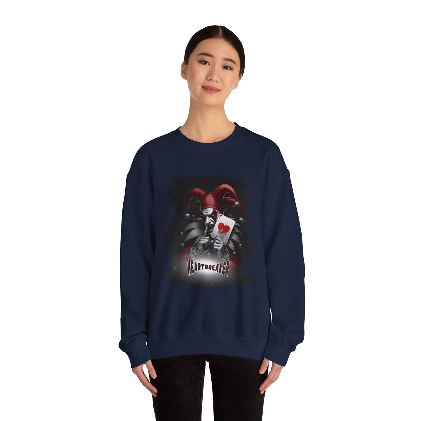 Sweatshirt with Horror Joker