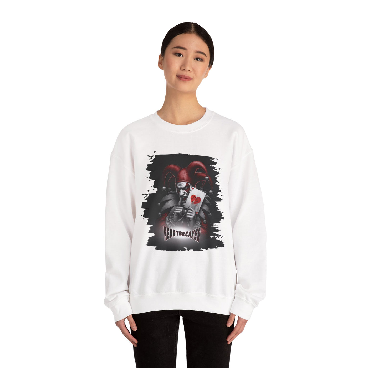 Sweatshirt with Horror Joker