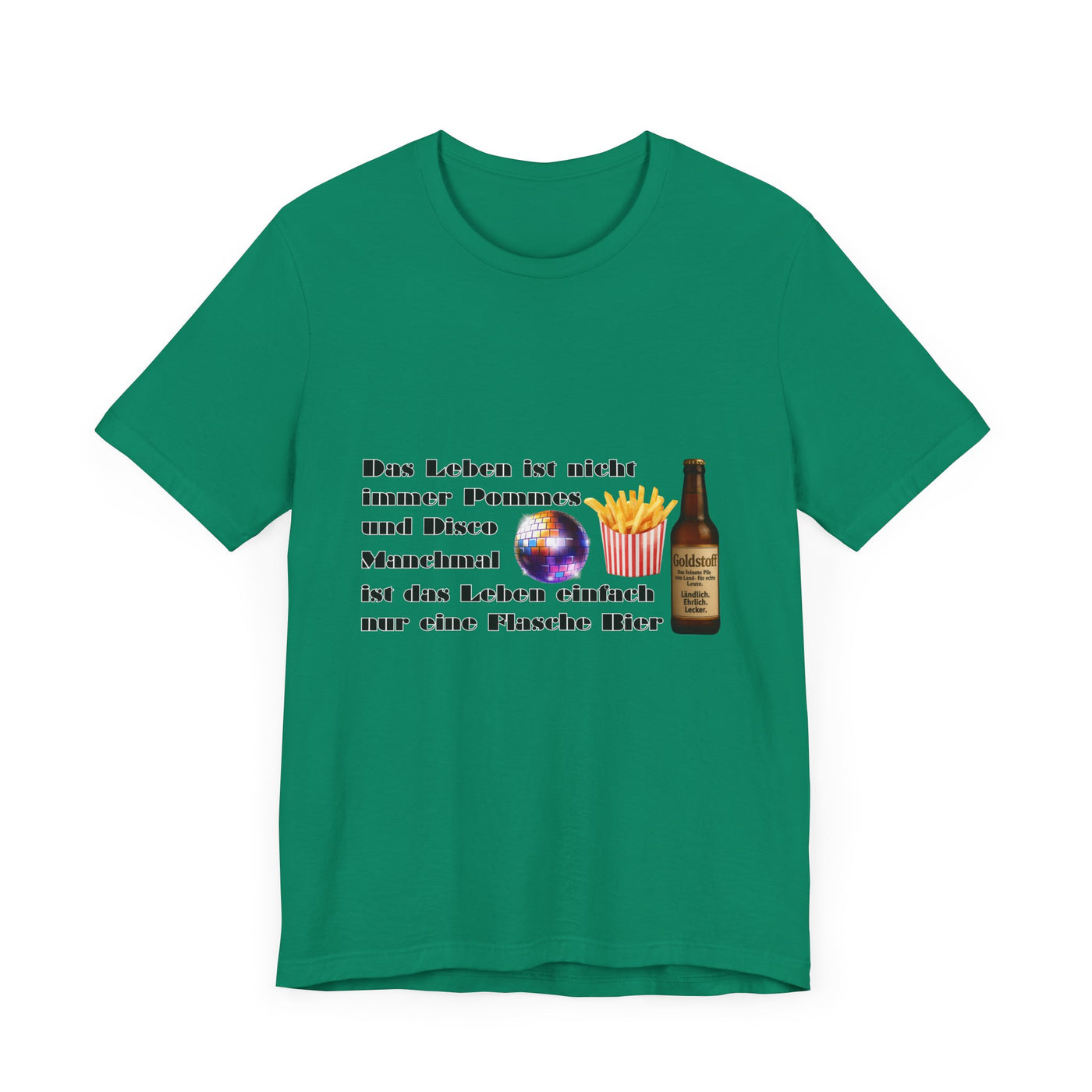 Fries, Disco &amp; Beer Shirt- Unisex