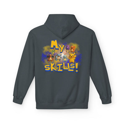 Pokemon Skills Hoodie, Unisex Pokemon Sweatshirt, Cute Hoodie