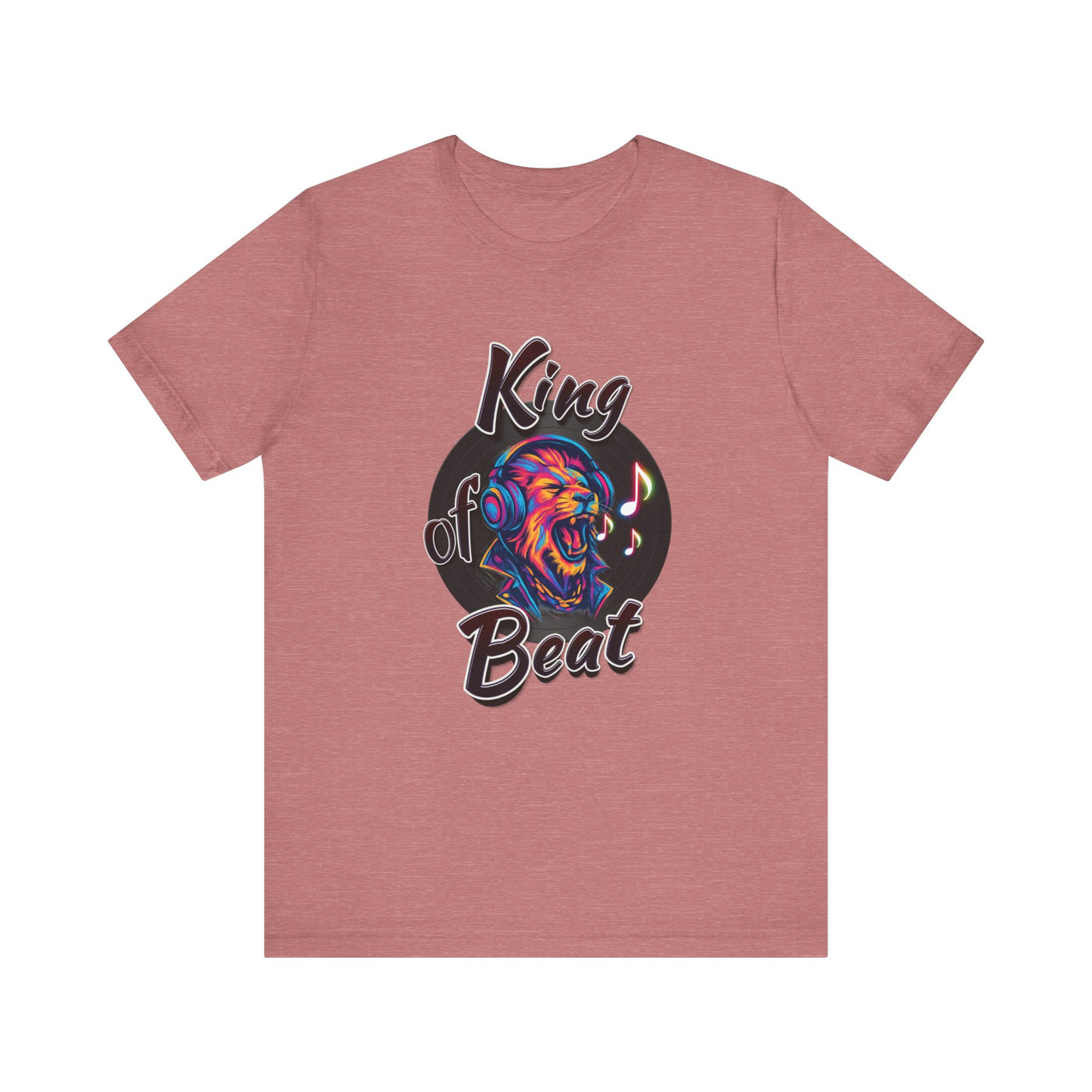 King of Beat Unisex Short Sleeve Tee - Music Lovers T-Shirt