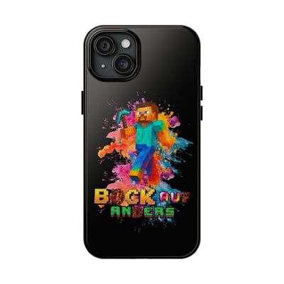 Minecraft Inspired Tough Phone Case - Handyhülle  "Bock auf anders" Colorful Gamer Design